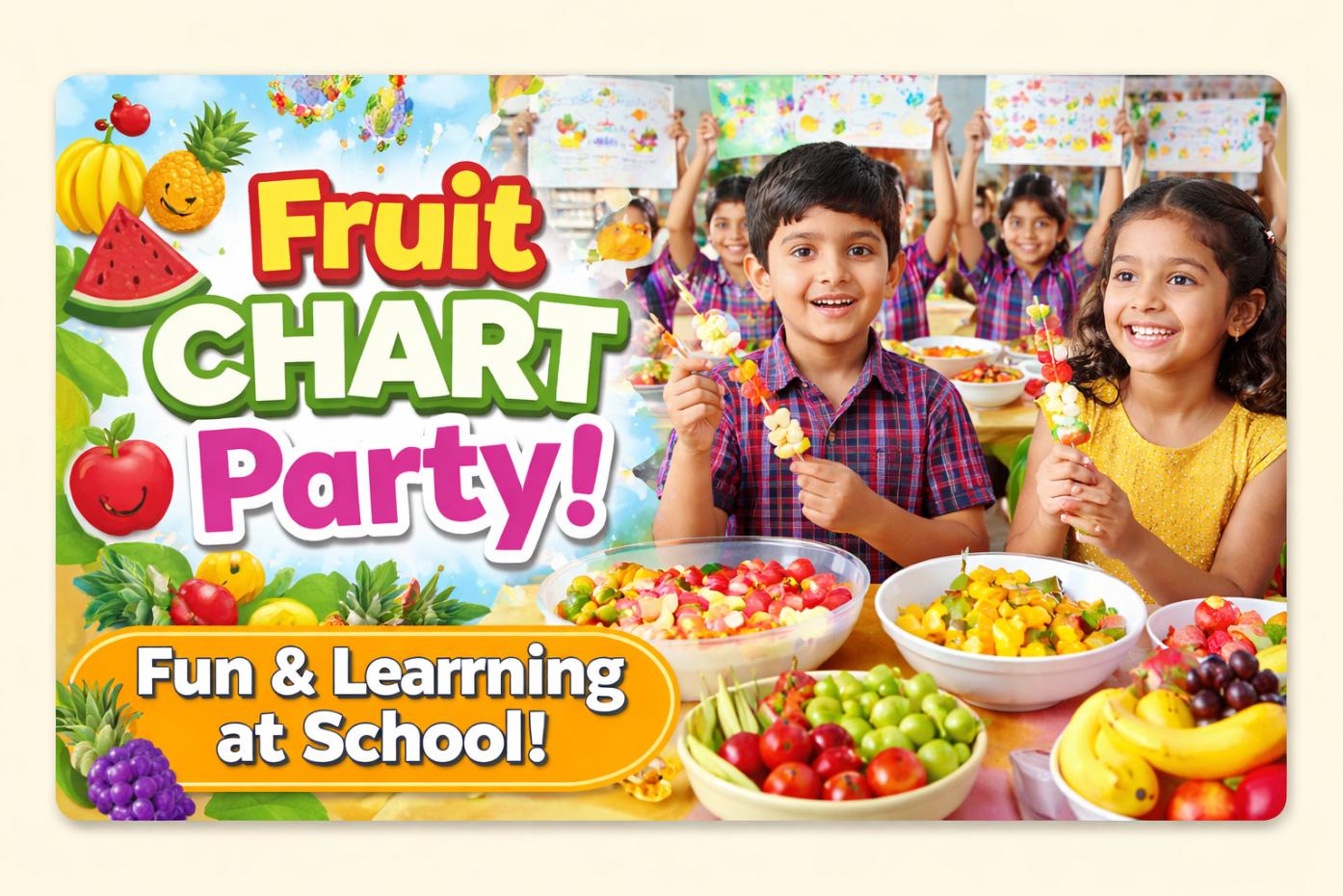 Fruit Chart Party – A Fun Learning Day at Doon Valley High School
